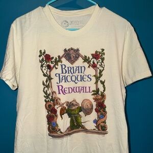 Out of Print Cream Graphic Tee